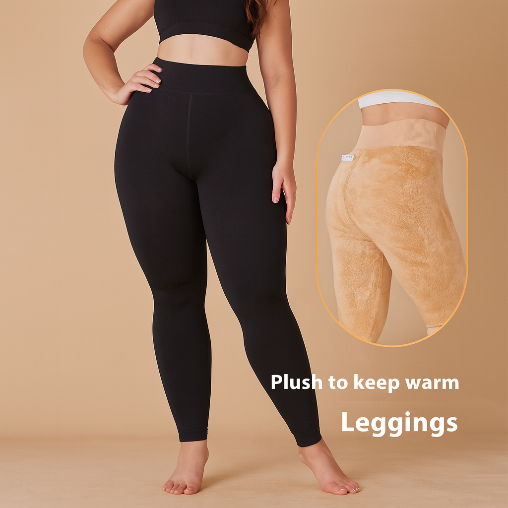 Thick Fur-Lined Leggings