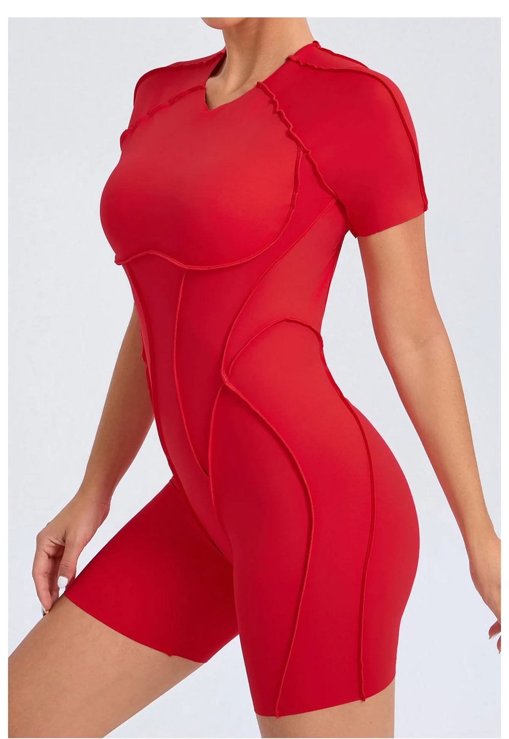 Backless Sports Jumpsuit