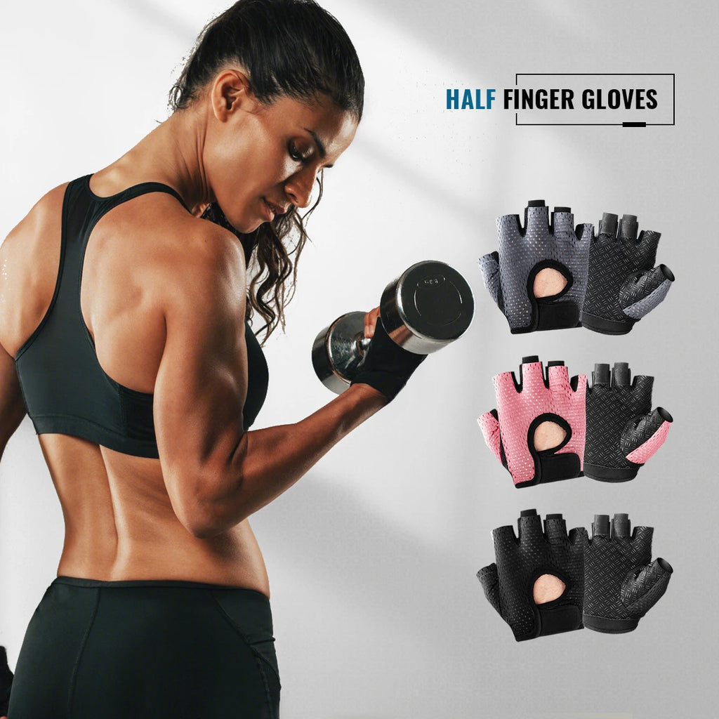Half-Finger Breathable Training Gloves