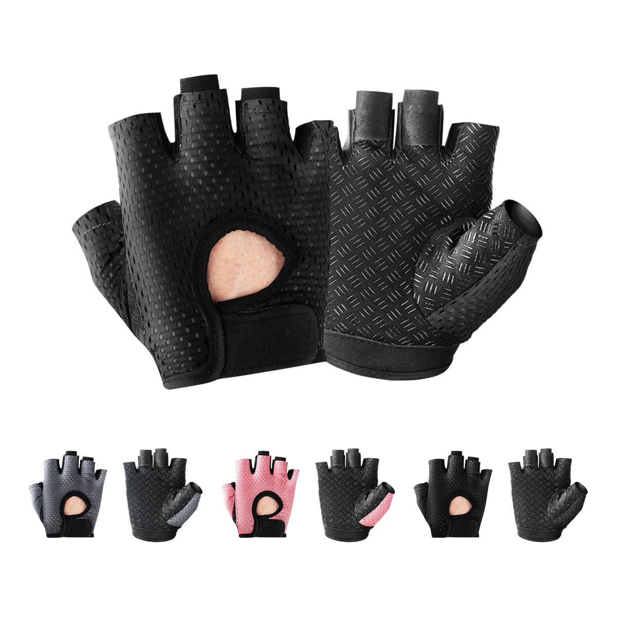 Half-Finger Breathable Training Gloves