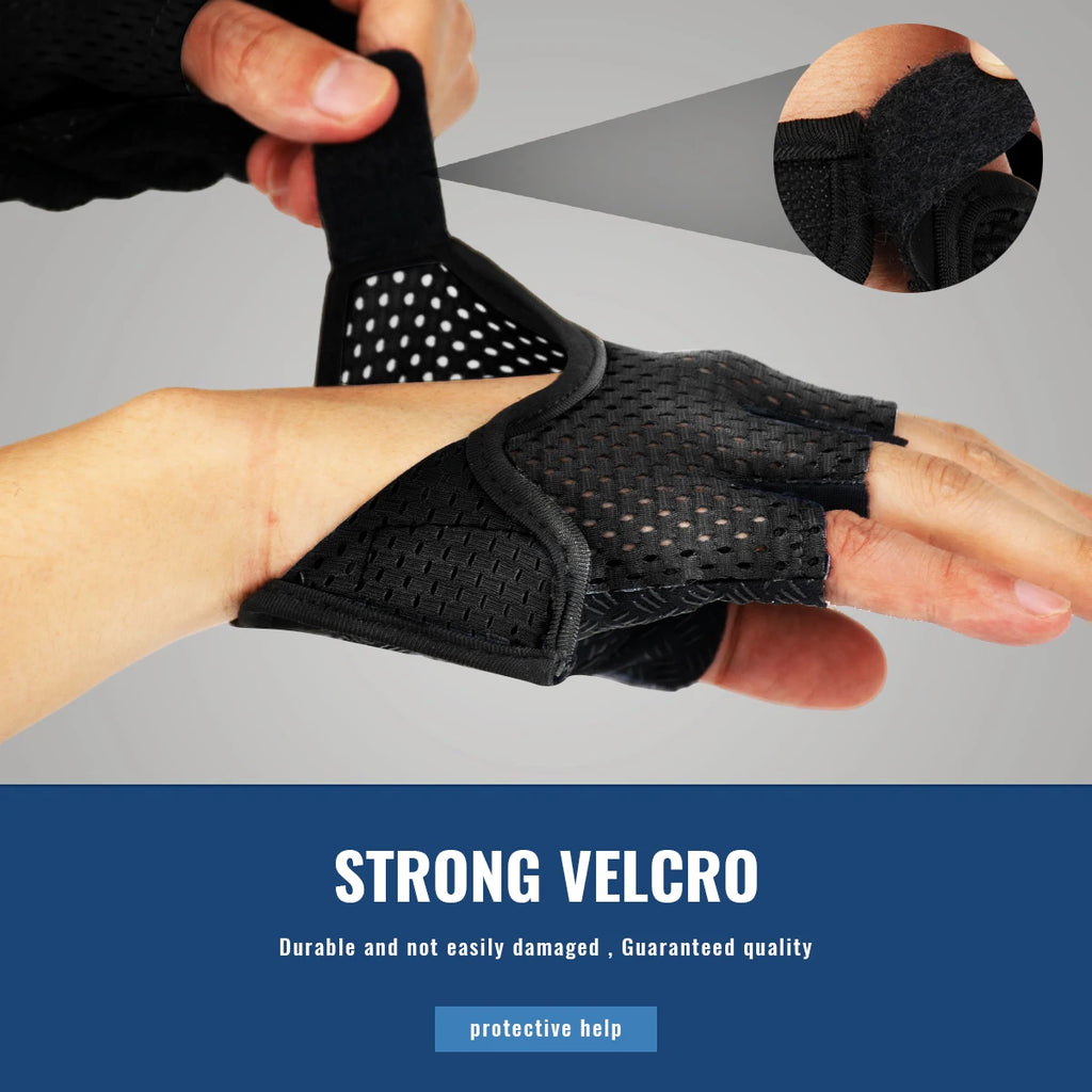 Half-Finger Breathable Training Gloves